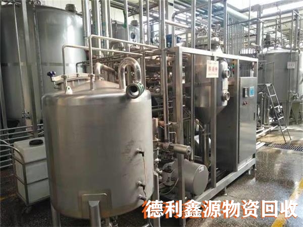 食品設備回收廠家直收